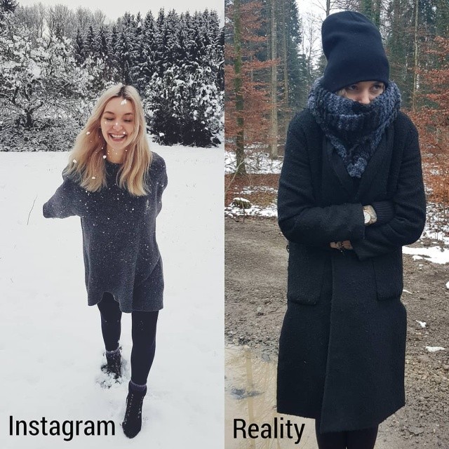 Насколько реальность отличается от того, что нам показывают в Instagram (20 фото)