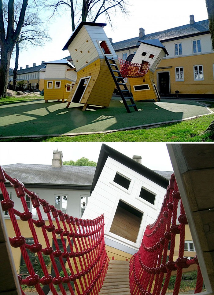 Восхитительные детские площадки от датской компании (21 фото)