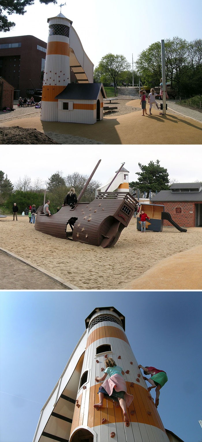 Восхитительные детские площадки от датской компании (21 фото)