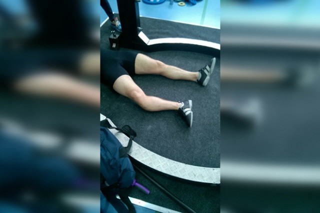 На чемпионате Евразии спортсмен получил жуткую травму (6 фото)