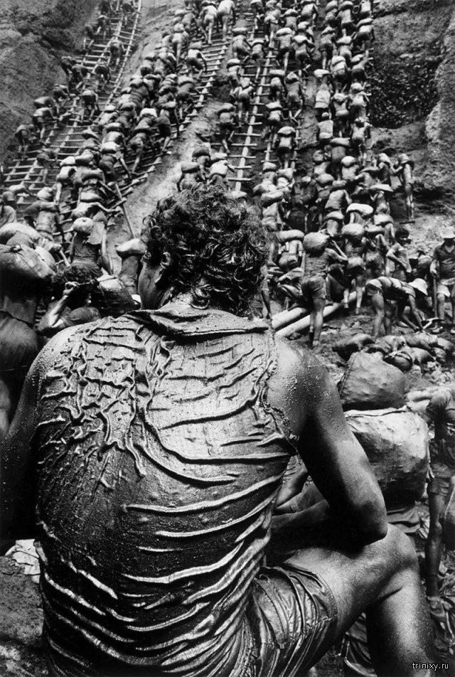 Архивные снимки золотой лихорадки в Бразилии (17 фото)