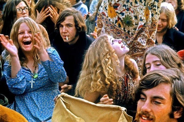 Подборка фото Хиппи 1960-1970-х годов (18 фото)