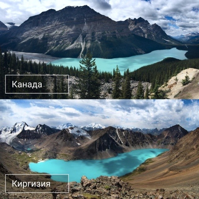 Киргизия и другие страны мира (7 фото)