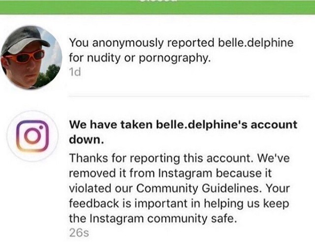 Блогершу Белль Дельфин "прогнали" из Instagram (6 фото)