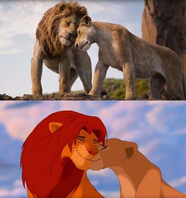 Король лев: оригинальная и новая версии (23 фото)