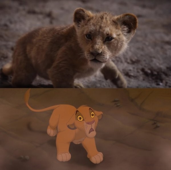 Король лев: оригинальная и новая версии (23 фото)