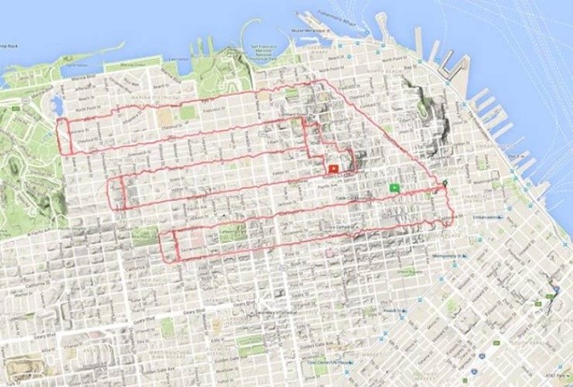 Картины на карте Сан-Франциско (24 фото)