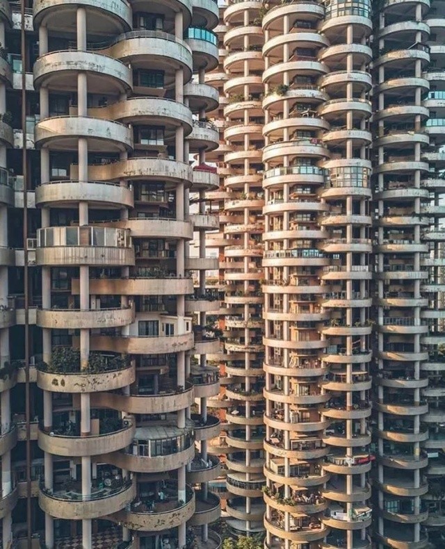 Жилой комплекс в Китае (5 фото)