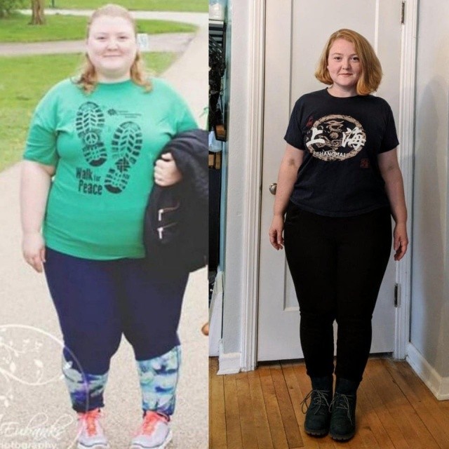Похудение: до и после (19 фото)