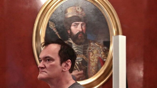 Квентин Тарантино на экскурсии в Кремле (9 фото)