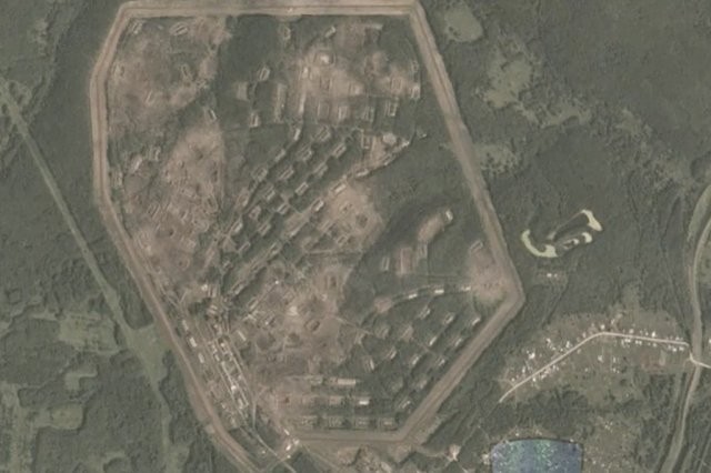 Aurora Intel опубликовала снимки спутника разрушений в Ачинске (3 фото)