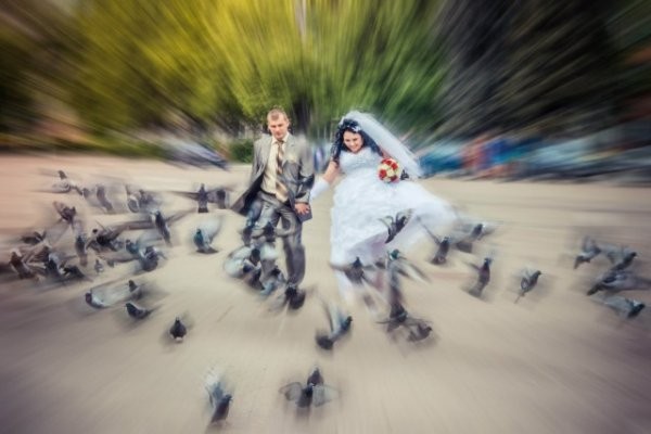Эпичные свадебные фото (46 фото)