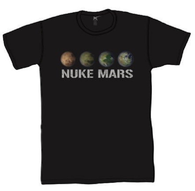 Илон Маск предложил сбросить ядерную бомбу на Марс (4 фото)