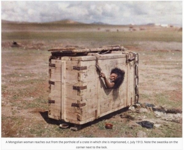 Монгольская тюрьма размером с ящик: как степняки наказывали за прелюбодеяния и бунты (8 фото)