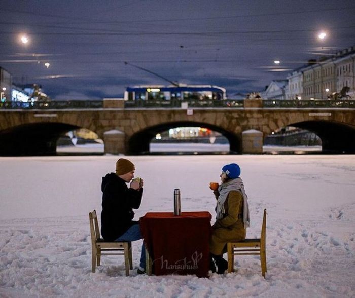 Фото, которые возможно было сделать только в России (38 фото)