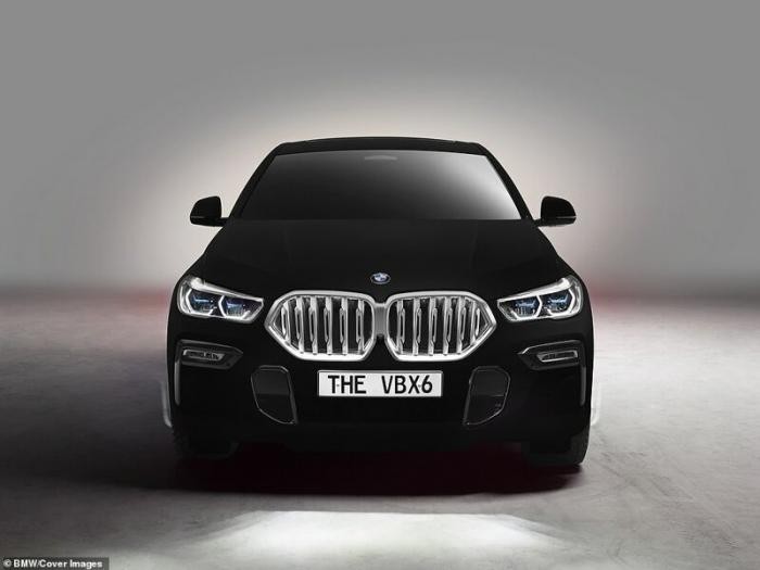 Чёрная дыра: BMW представляет новый внедорожник X6 Vantablack (8 фото)