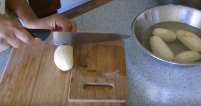 Как сделать картофельную спиральку (4 фото)