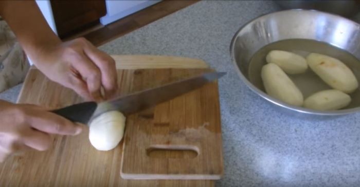 Как сделать картофельную спиральку (4 фото)