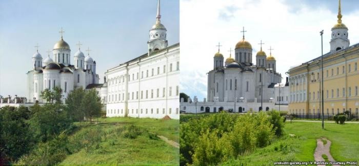 Россия 100 лет назад и сейчас (29 фото)