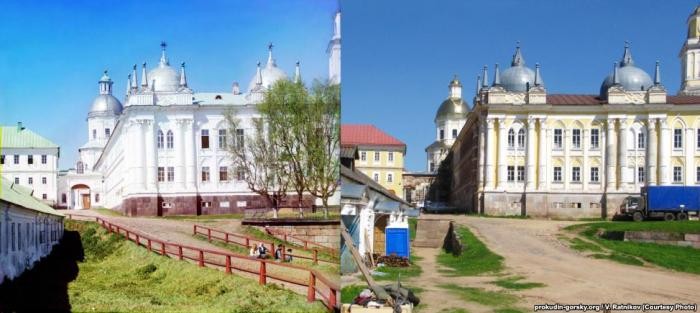 Россия 100 лет назад и сейчас (29 фото)