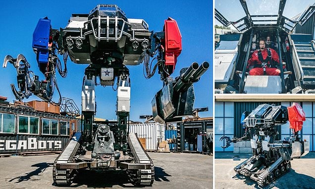 Компания MegaBots продаёт боевого робота (4 фото)