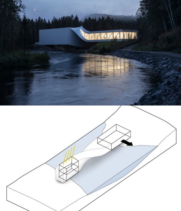В Осло открылся необычный витой мост (8 фото)