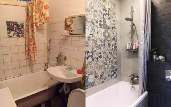 Фотографии старых квартир до и после небольшого ремонта (14 фото)