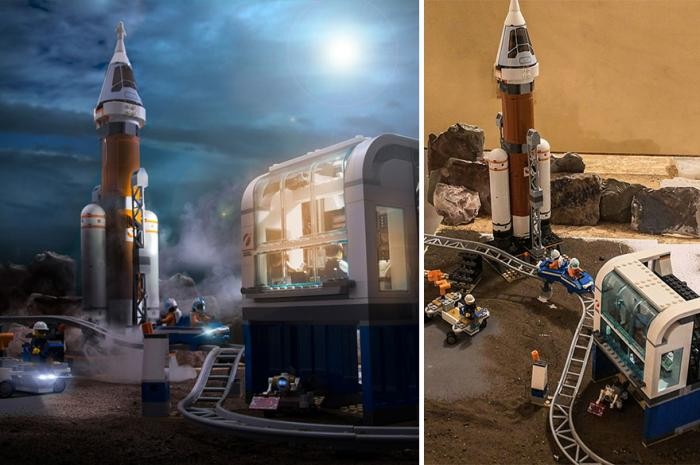 Парень воссоздает космические события с помощью Lego (16 фото)