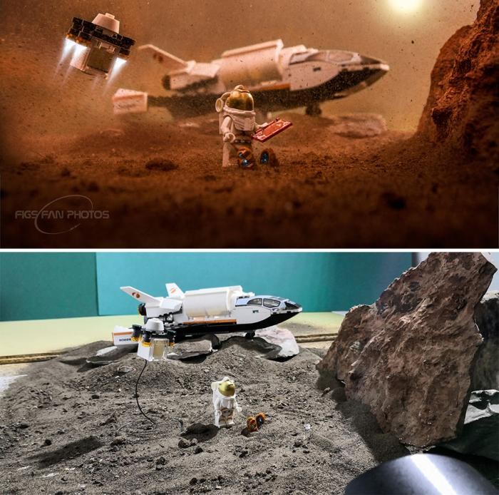 Парень воссоздает космические события с помощью Lego (16 фото)