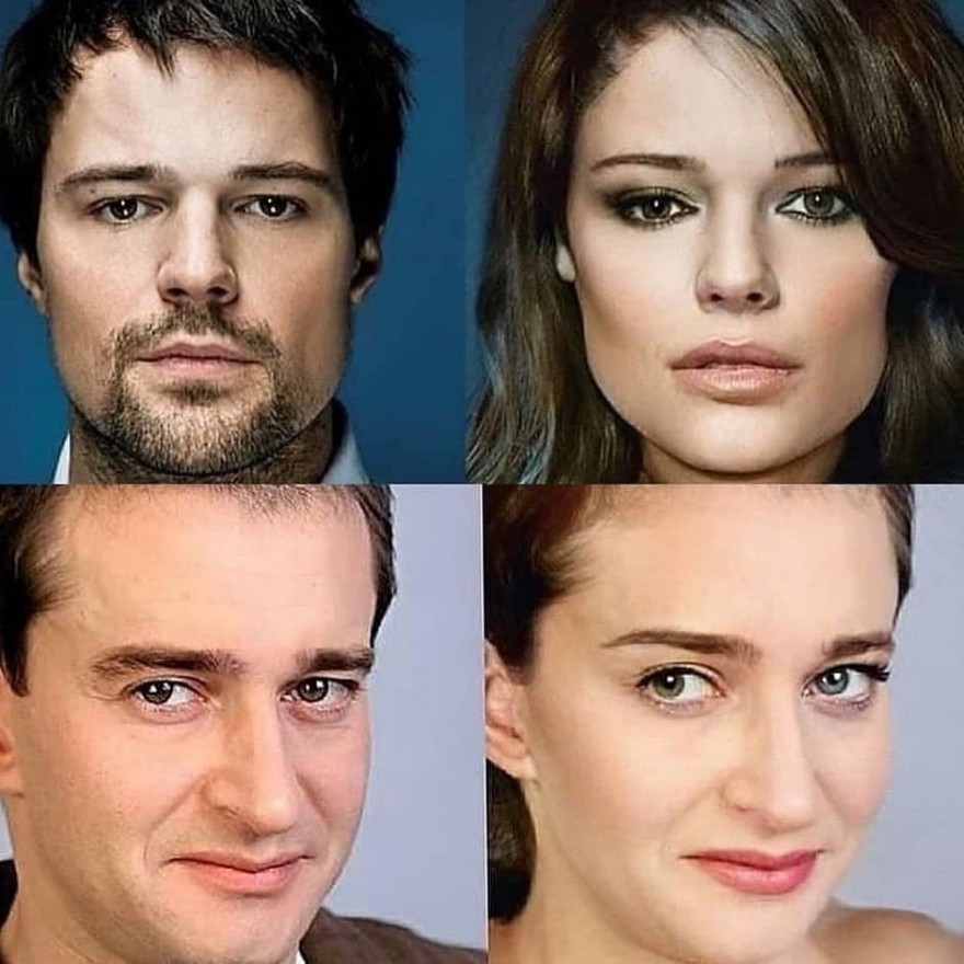 Какими женщинами были бы актеры-мужчины (6 фото)