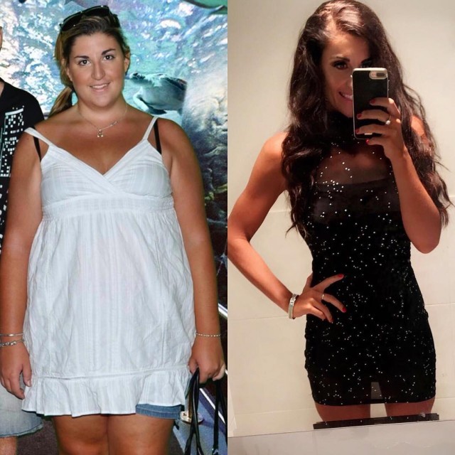 Девушка похудела на 55 кг за год ради свадьбы (15 фото)