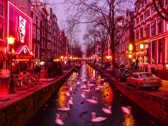 Квартал красных фонарей в Амстердаме может исчезнуть (2 фото)