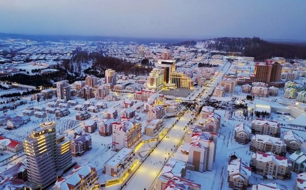 В Северной Корее состоялось открытие нового города (12 фото)