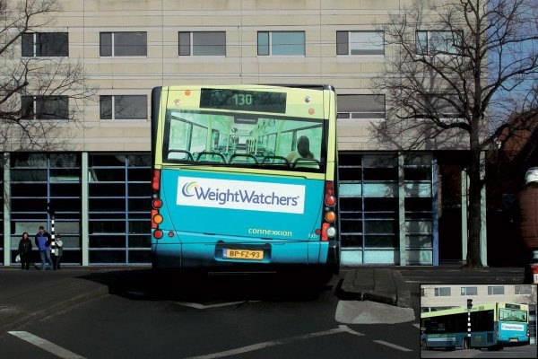 Реклама на автобусах, как произведения искусства (17 фото)