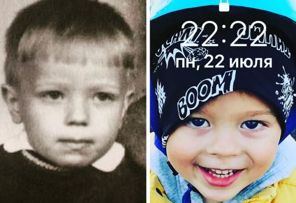 Как выглядели отечественные звезды в возрасте своих детей (28 фото)