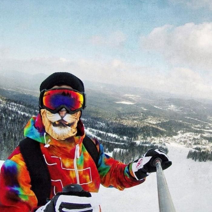 Как стать звездой любой лыжной трассы (10 фото)