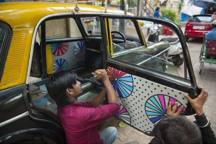 Такси в Мумбае (22 фото)