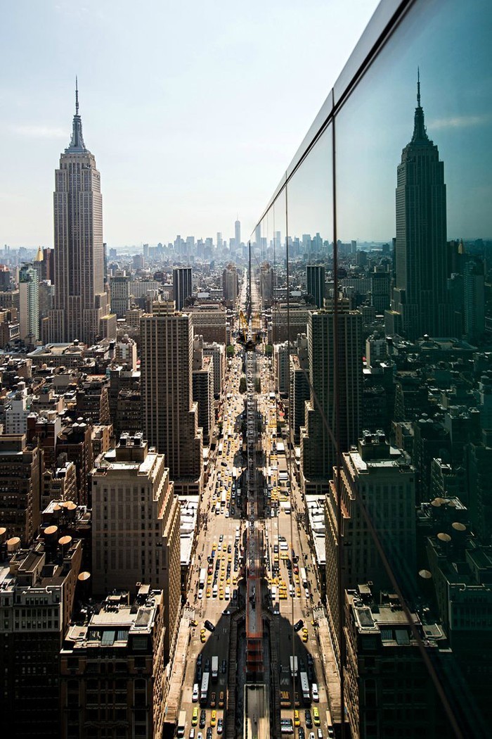 Нью-Йорк с высоты небоскребов (19 фото)