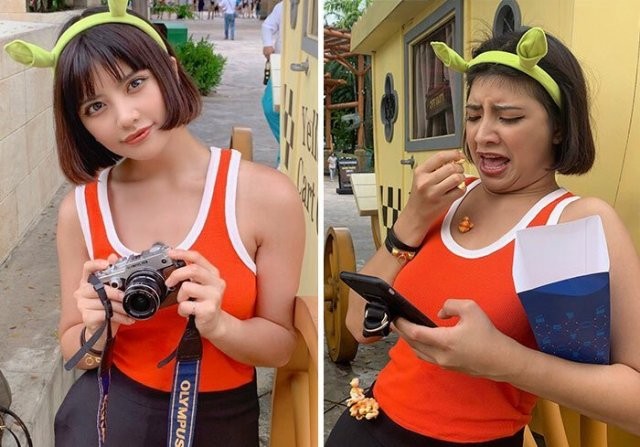 Тайская модель показала что остается за кадром в Instagram (29 фото)