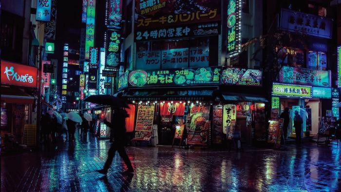 Ночная столица Японии (16 фото)