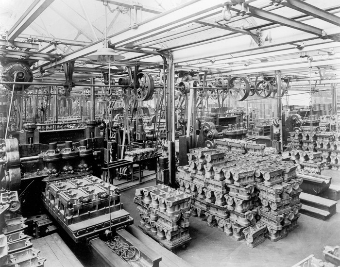 Исторические фотографии с первых заводов Ford Motor Company (22 фото)