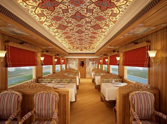Экскурсия по одному из самых роскошных в мире поезду (22 фото)