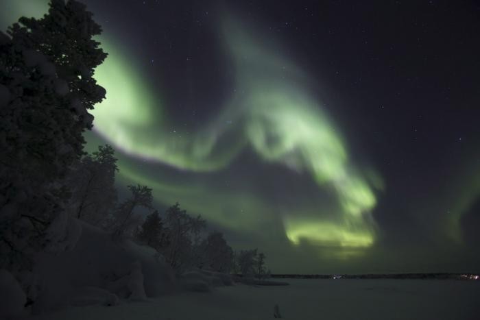 Северное сияние с разных ракурсов (19 фото)