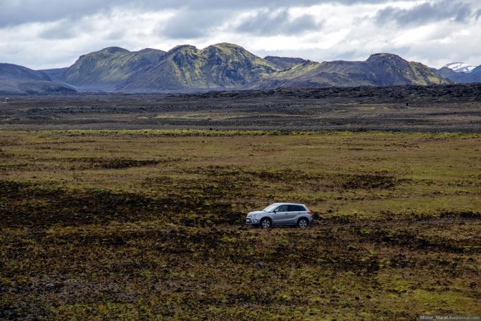 Путь к долине Landmannalaugar в Исландии (36 фото)