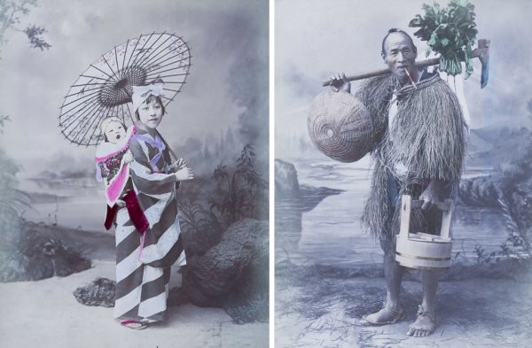 Подборка редких фотографий Японии середины XIX века (24 фото)