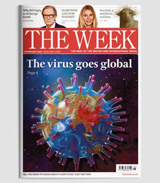 Как мировые СМИ реагируют на коронавирус (19 фото)