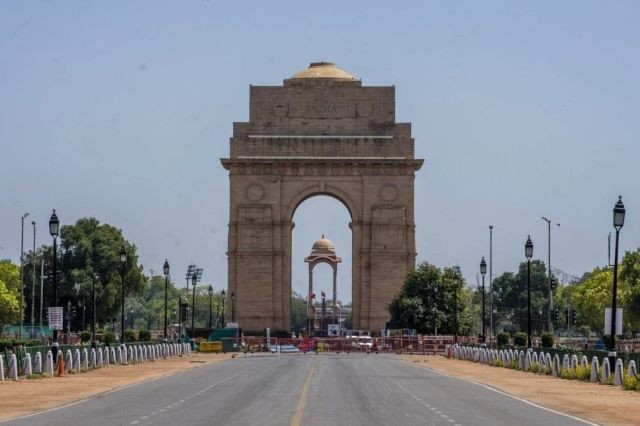 Как очистился воздух в Индии за время карантина (6 фото)