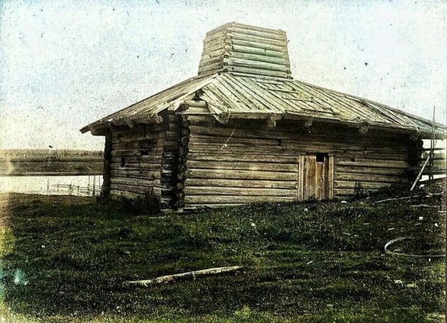Цветные фотографии русской деревни в конце XIX века (15 фото)