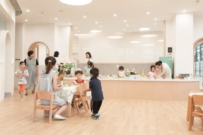 Интерьер детского центра Монтессори в Китае (29 фото)