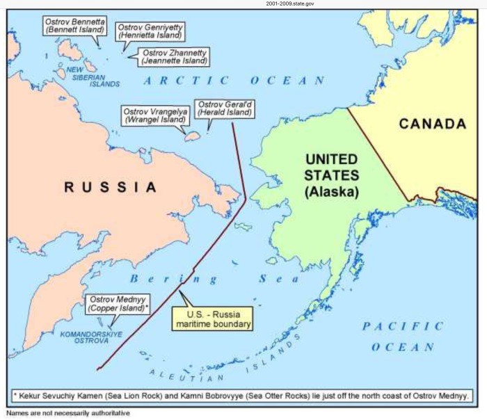 Для чего Горбачёв подарил США часть акватории СССР (5 фото)